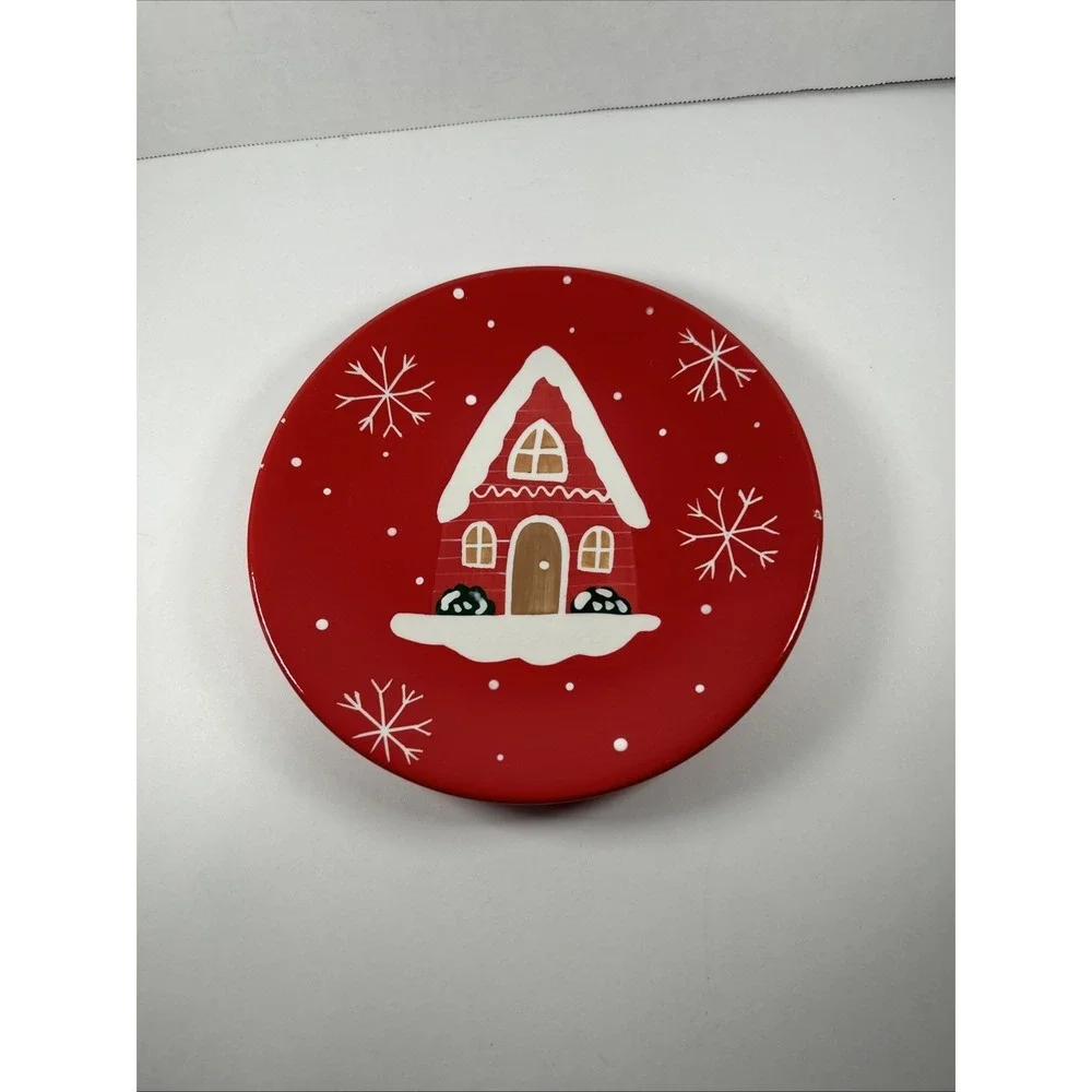 Vintage 2005 Home Garden Party 8 Inch Stoneware Plate